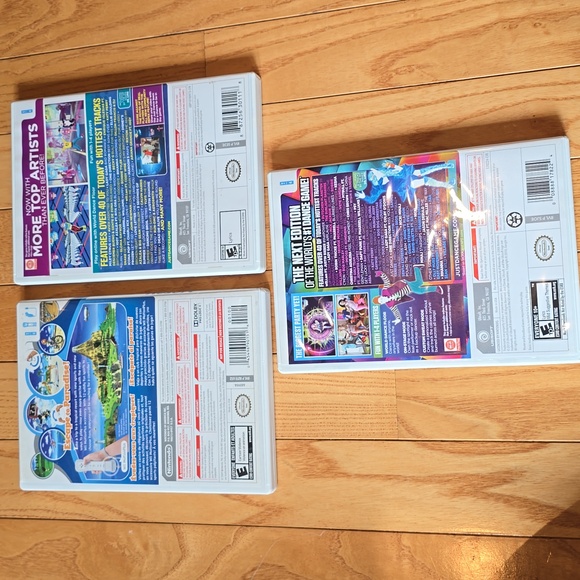 Nintendo Wii + 3 Wii Games Wii Sport Resorts, Just Dance 2014 & 2015. NO REMOTES - Picture 16 of 16